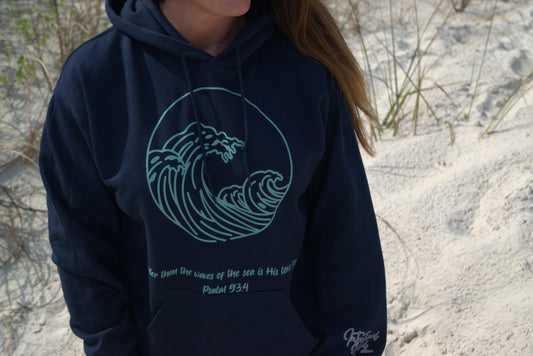 Mightier Than The Waves Hoodie